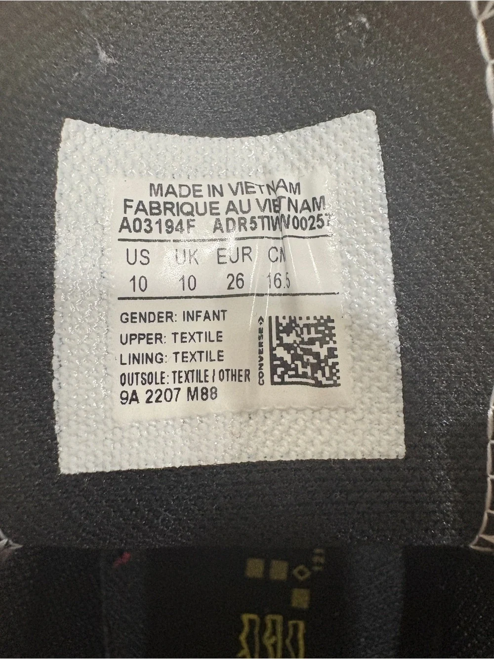 Converse Kids Grey Monster-Print Velcro Sneakers